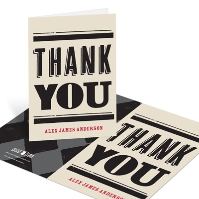 Check It Out -- Graduation Thank You Cards