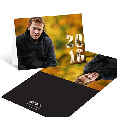 Year in Lights  -- Graduation Thank You Cards