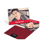 Bold Announcement -- Graduation Thank You Cards