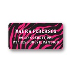 Wild Print -- Graduation Address Labels