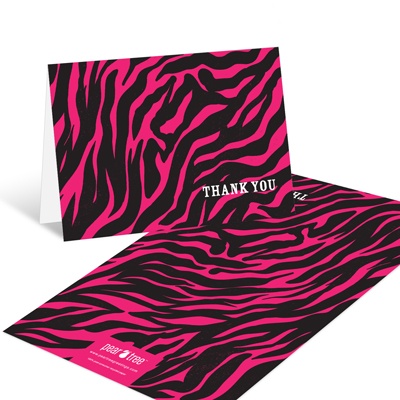 Wild Print -- Graduation Thank You Cards