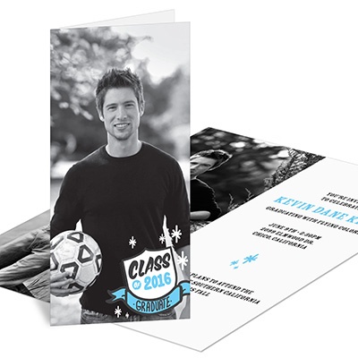 Badge of Honor Vertical -- Graduation Invitations