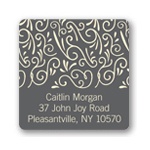 Soft Swirls -- Graduation Address Labels