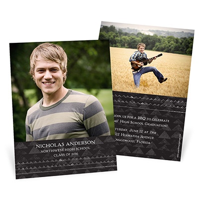 Mountains to Climb -- Graduation Invitations