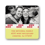 Stitched with Joy -- Personalized Photo Address Labels
