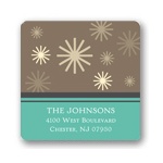 Winter Wonderland -- Snowflake Address Labels