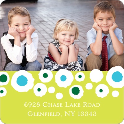 Spotted Spectacular -- Personalized Holiday Address Labels