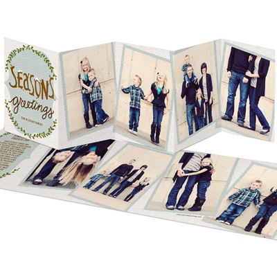 Falling Flakes -- Christmas Cards