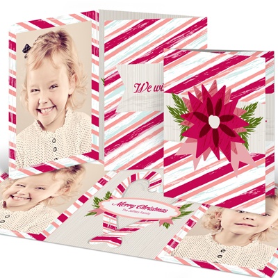 Classic Candy Canes -- Merry Christmas Cards
