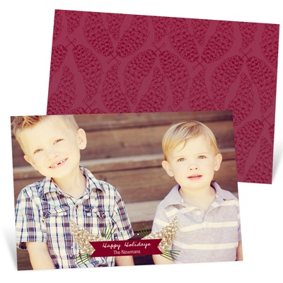 Pine Design -- Christmas Cards
