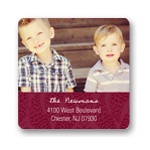 Pine Design -- Christmas Address Labels