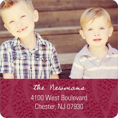 THE GOLDEN TICKET -- BOY PHOTO BIRTH ANNOUNCEMENT, 2in. x 4in. Folded Holiday Card