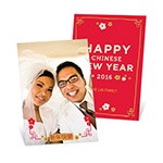 Customary Celebration Vertical Photo -- Chinese New Year Photo Cards