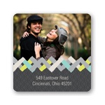 Strokes and Swatches -- Photo Address Labels