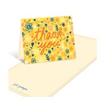 Sketched Floral Sentiments -- Baby Shower Thank You Cards