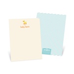 Retro Rubber Duck Toy -- Baby Shower Thank You Cards