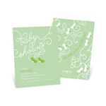 Knit in Whimsical Perfection -- Baby Shower Invitations