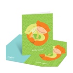 Thankful Family Embrace -- Baby Shower Thank You Cards