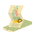 Wild Arrival from the Jungle -- Unique Baby Shower Invitations