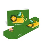 Wild Arrival from the Jungle -- Unique Baby Shower Thank You Cards