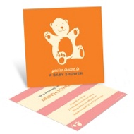 Booming with Bear Hugs in Orange 