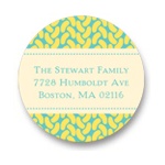 Sweet Feet in Yellow -- Baby Address Labels