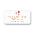 Whimsical Wonder in Pink -- Baby Address Labels