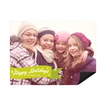 Flurries of Happiness -- Custom Photo Magnets