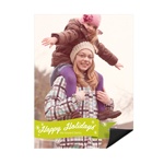 Flurries of Happiness -- Personalized Photo Magnets