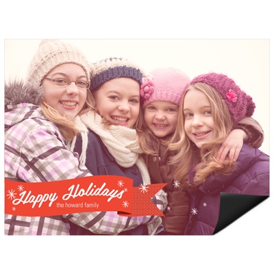Flurries of Happiness -- Magnet Cards