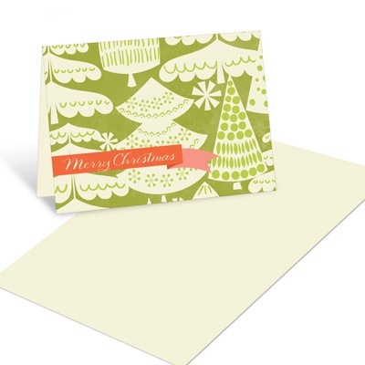 THE GOLDEN TICKET -- BOY PHOTO BIRTH ANNOUNCEMENT, 2in. x 4in. Folded Holiday Card
