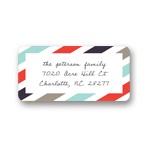 Trendy Stripes -- Personal Address Labels
