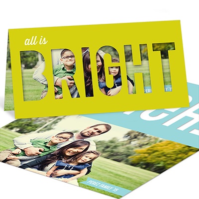 Making Seasons Bright -- Holiday Photo Cards