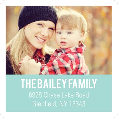 Photo Snapshot -- Personalized Address Labels