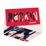 Rockin Style -- Unique Photo Holiday Cards