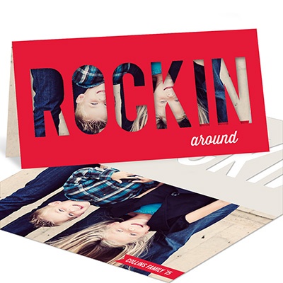 Rockin Style -- Unique Photo Holiday Cards