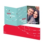 Swooping Lights -- Christmas Cards