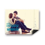 Simply Happy Horizontal Photo Magnet -- Hanukkah Cards