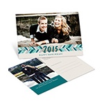 Directional Bliss Horizontal Photo Postcard -- Hanukkah Cards