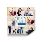 Colorful Collage Magnet -- Hanukkah Cards