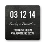 Date Line - Save the Date Address Labels