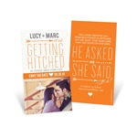 Cupid's Arrow -- Save the Date Cards