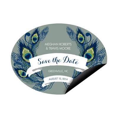 Birds of a Feather -- Save the Date Magnets
