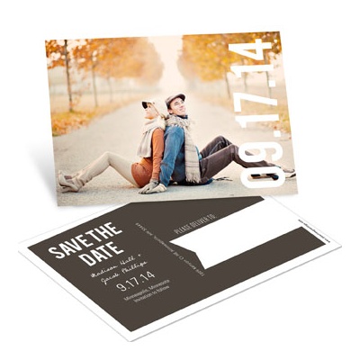 THE GOLDEN TICKET -- BOY PHOTO BIRTH ANNOUNCEMENT, 2in. x 4in. Folded Holiday Card
