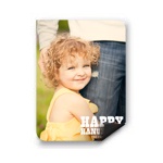 Chalked Message Vertical Photo Magnet -- Hanukkah Cards