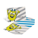 Monster Party in Green -- Thank You Cards