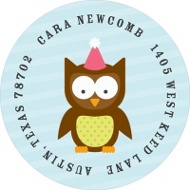 Pink Party Owl 