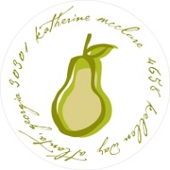 Perfect Pear in Green  