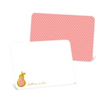 Perfect Pear in Pink -- Note Cards