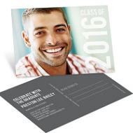 Big Year Horizontal Postcard 